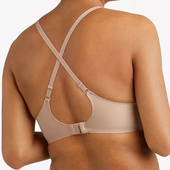 💥 SALE NWT Wireless Comfort Bra In Almond - Picture 4 of 8